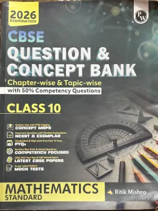 Class 10 Cbse question and concept bank (pw)