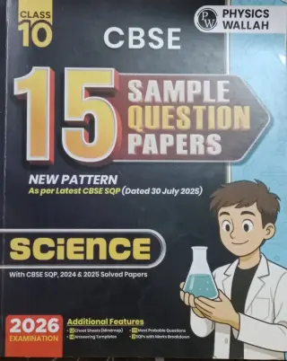 Class 10 Cbse sample paper by pw of science