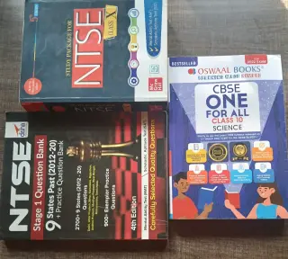 Class 10 CBSE Science and Mental Ability Books Set - Second Hand - Bookaao
