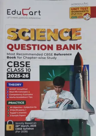 Class 10 Cbse science question bank (Prashant sir)