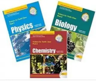 CLASS 10 SCHAND SCIENCE ALL 3 BOOKS . USED BY 100 - Second Hand - Bookaao