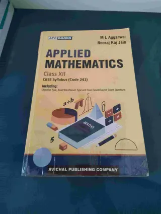 CLASS 12 APPLIED MATHEMATICS TEXTBOOK