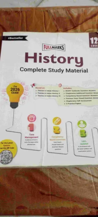 Class 12 history full marks book which includes