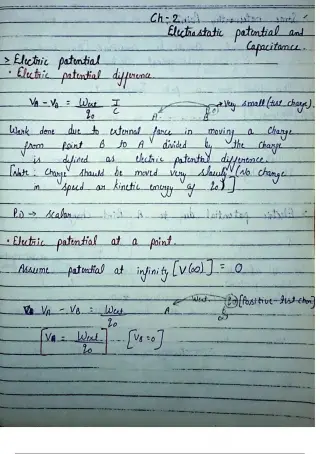 Class 12 notes for iit jee , physics and chemistry