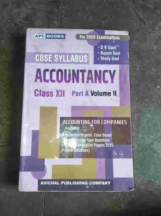 Class 12th accountancy by dk goel