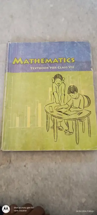 Class 7th mathematics NCERT textbook for class new - New Book - Bookaao