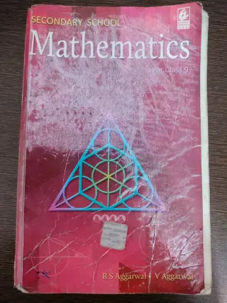 Class 9 – R.S. Aggarwal Mathematics - Second Hand - Bookaao