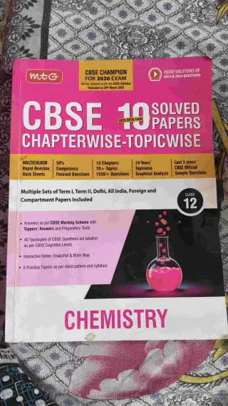 Class cbse chemistry chapterwise-topicwise pyqs