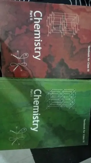 Class XI Chemistry NCERT Part 1 + Part 2 - New Book - Bookaao