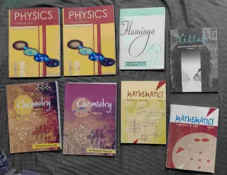 COMPLETE CBSE 12th PCM + ENGLISH NCERT SET