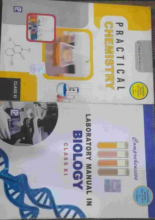 Comprehensive Practical manual book for Class XI