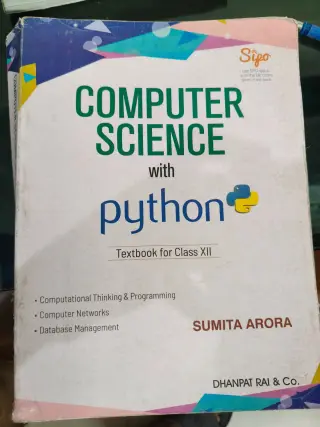Computer science with python class XII