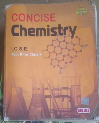 Concise Chemistry I.C.S.E. Part II for Class X - Second Hand - Bookaao