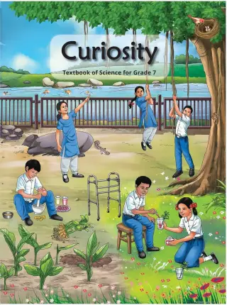 Curiosity Textbook of Science for Grade 7 With Binding - New Book - Bookaao