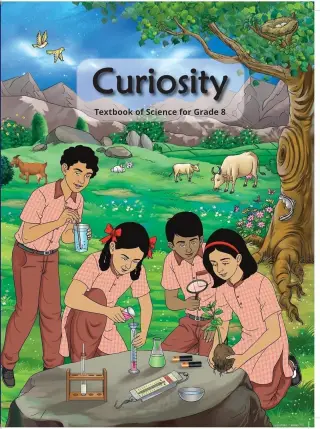 Curiosity Textbook of Science for Grade 8 With Binding