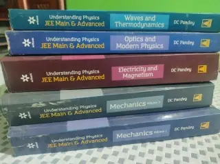 DC Pandey Physics Set of 5 for Jee mains and Adv
