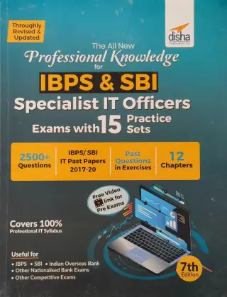 Disha Professional Knowledge for IBPS SBI Special