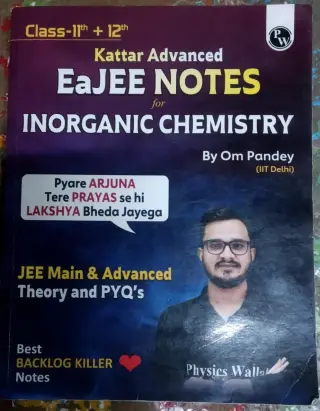 Eajee Inorganic chemistry PW