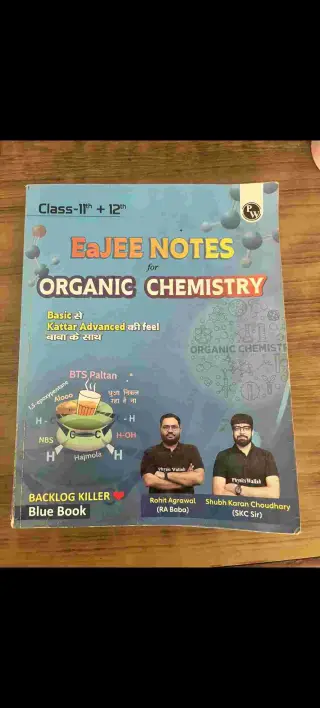 EaJEE Notes for Organic Chemistry