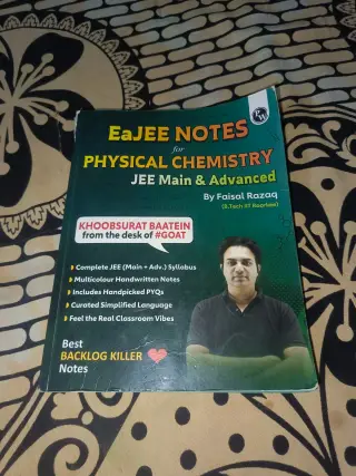 EaJEE Notes for Physical Chemistry by Faisal Sir