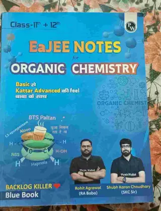 EaJEE NOTES ORGANIC CHEMISTRY