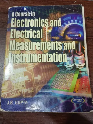 Electronics and Electrical Measurements - Second Hand - Bookaao