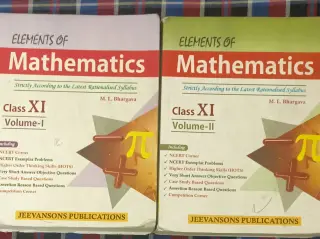 Elements of mathematics class 11th part 1,2