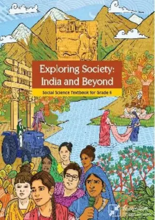Exploring Society India Class-6 With Binding