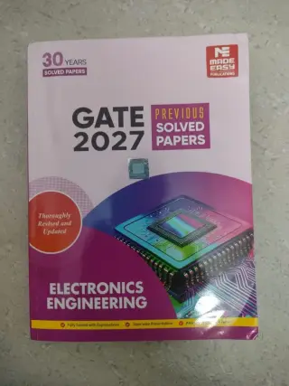 GATE 2027 PREVIOUS YEAR SOLVED PAPER - New Book - Bookaao
