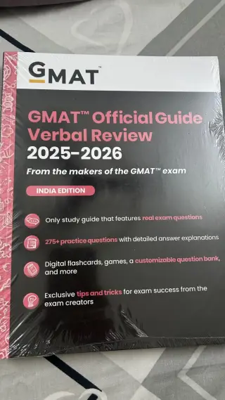 GMAT Official Guide Verbal Review 2025-2026 - Second Hand - Bookaao