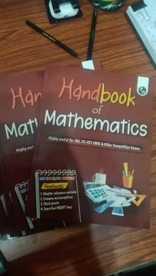 Handbook of mathematics for 11 and 12 iit jee - New Book - Bookaao
