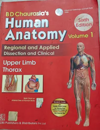 Human Anatomy – Volume 1 (Sixth Edition) - Second Hand - Bookaao