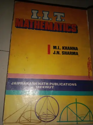 I. I. T Mathematics By Jaiprakash Nath Publication - second hand
