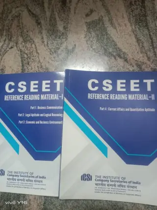 ICSI CSEET Reference Books Combo (Unused) - Second Hand - Bookaao