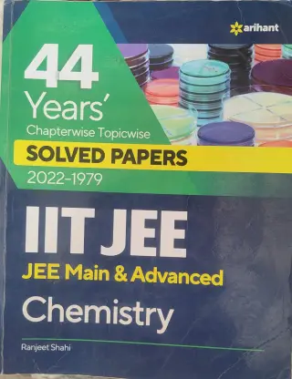 IIT JEE Mains+Advanced Chemistry PYQs (2022-1979)