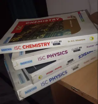 ISC Physics and Chemistry  Books