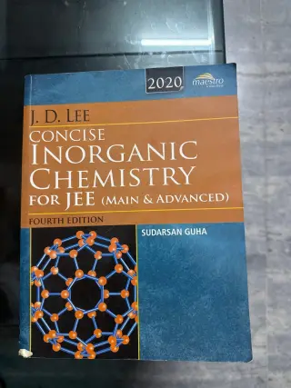 J.D. Lee inorganic chemistry JEE Main & Advanced