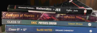 JEE Advanced (HCV, Black Book, Skc phy,eajee-oc)