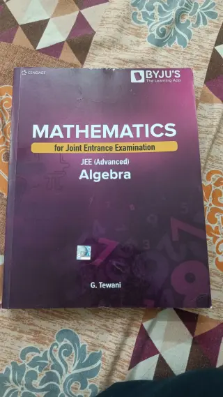 JEE ADVANCED Mathematics (Algebra) - New Book - Bookaao