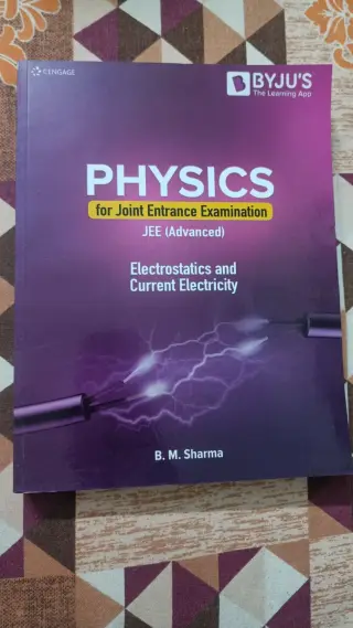 JEE ADVANCED Physics (Electrostatic & Current) book