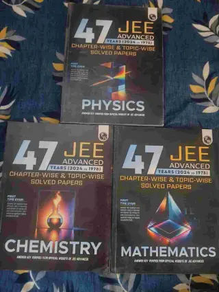 Jee advanced pyq books Set of 3