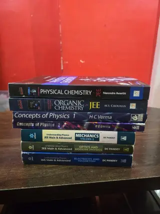 Jee  and jee advance prepration books