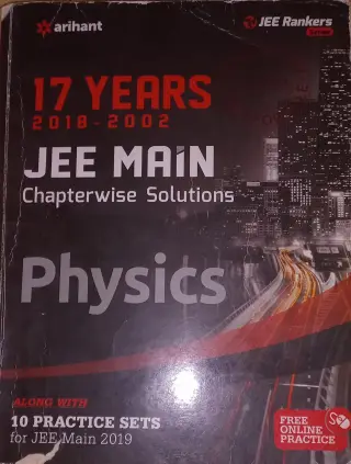 Jee main physics 2018-2002 practice sets