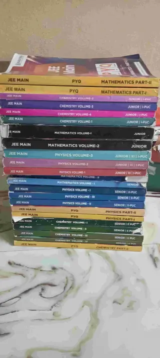JEE mains  1st year and 3nd yeal books with IPE