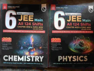 Jee mains 6 years solved papers all shifts PCM