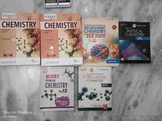 Jee mains + advance Chemistry books