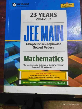 Jee mains pyq Mathematics arihant