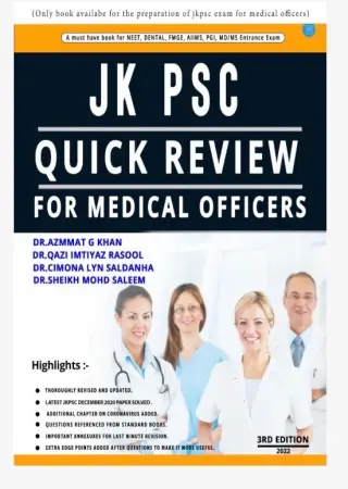 Jk Psc quick review