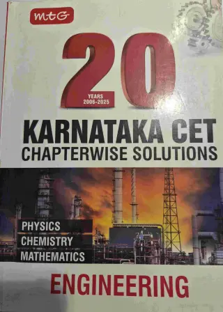 KCET CHAPTER WISE PYQS WITH SOLUTIONS