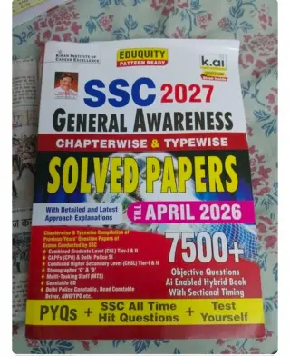 Kiran Ssc General awareness book 2027
